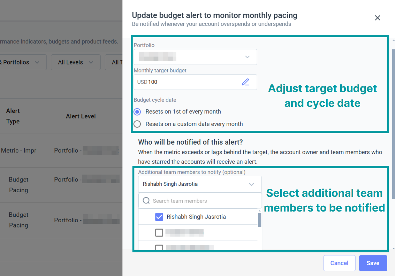 Optmyzr budget pacing and monitoring